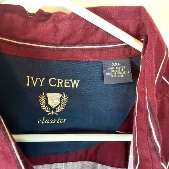 Ivy Crew Classics Shirt Sz XX L Maroon - Picture 4 of 4